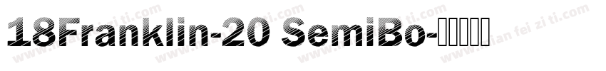 18Franklin-20 SemiBo字体转换